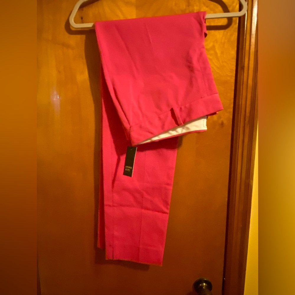Pink dress pants